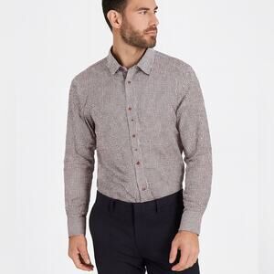 Ted Baker London Geometric Print Dress Shirt – NWT – Size 3 (M)